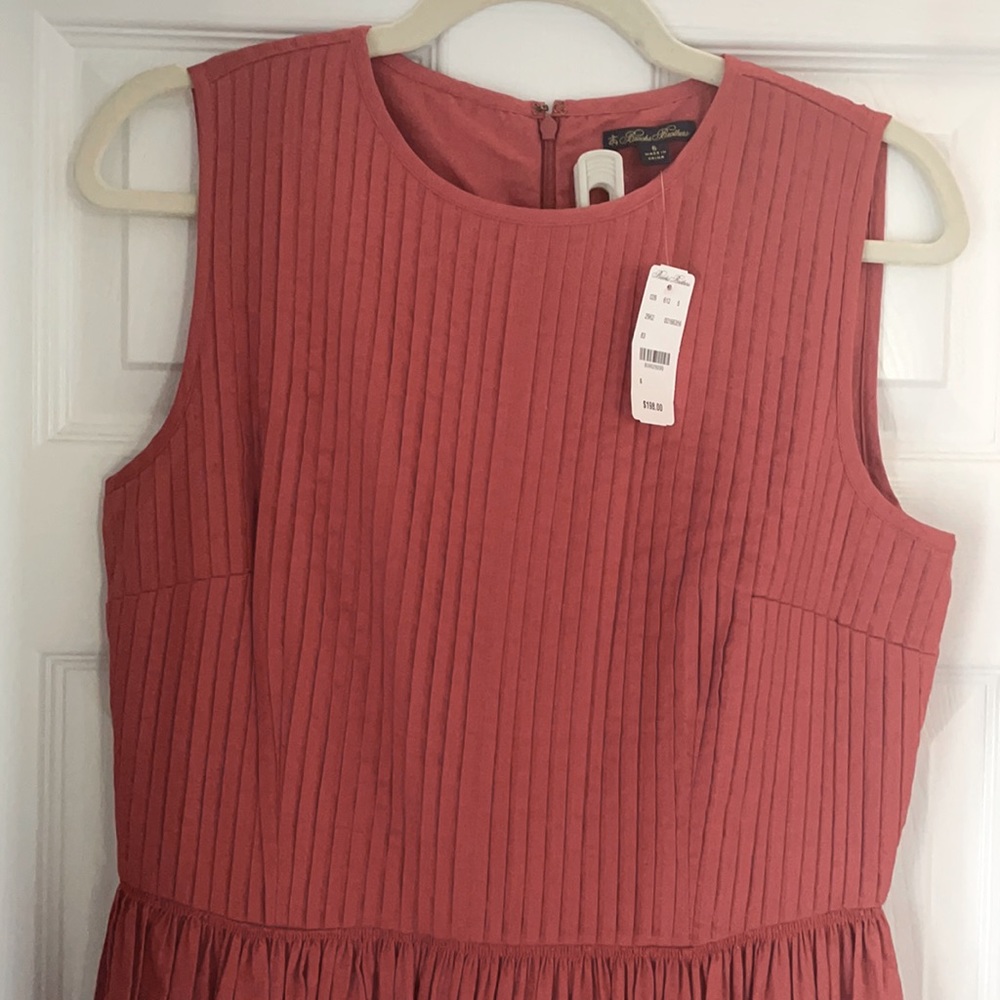 Red/pink Brooks Brothers dress - tags still on